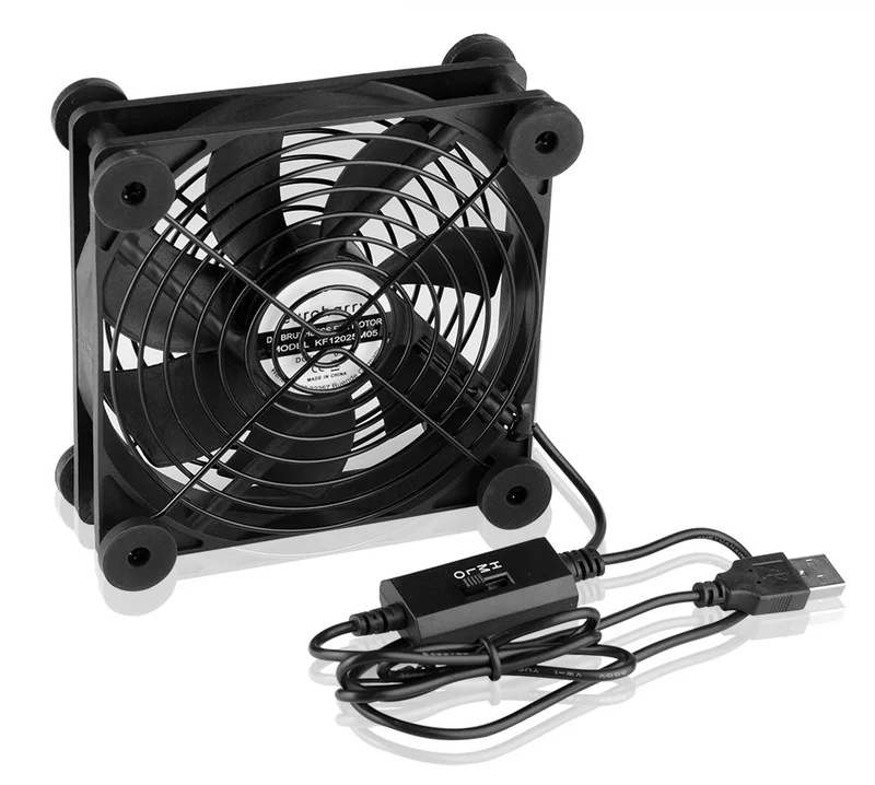 USB PC Lüfter 120 mm – leise, 5V, Gehäuselüfter | euroharry