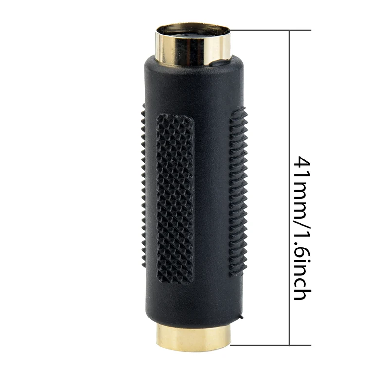 S-Video Mini-DIN 4-Pin Buchse auf Buchse Adapter | euroharry