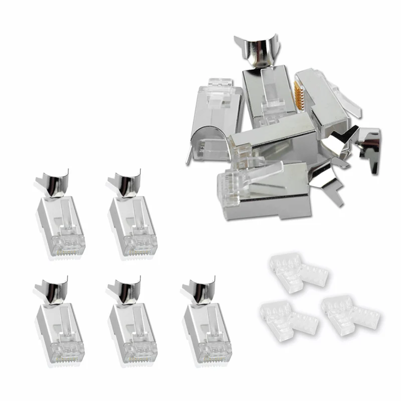 RJ45 Netzwerkstecker CAT7/6/5 vergoldet | euroharry