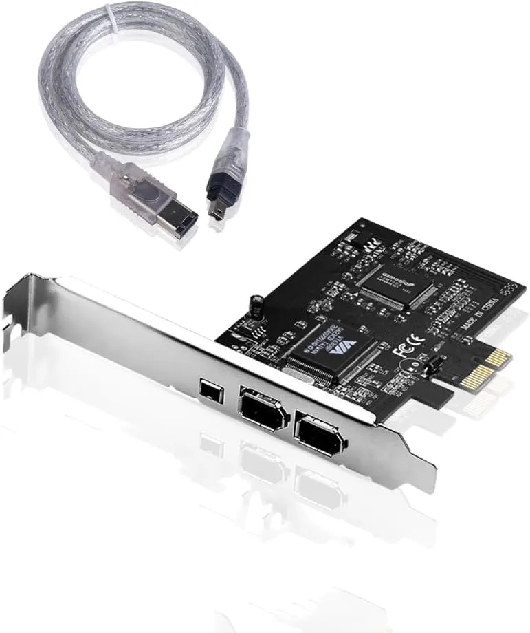 PCI-E FireWire Karte IEEE1394 2×9Pin + 1×6Pin | euroharry