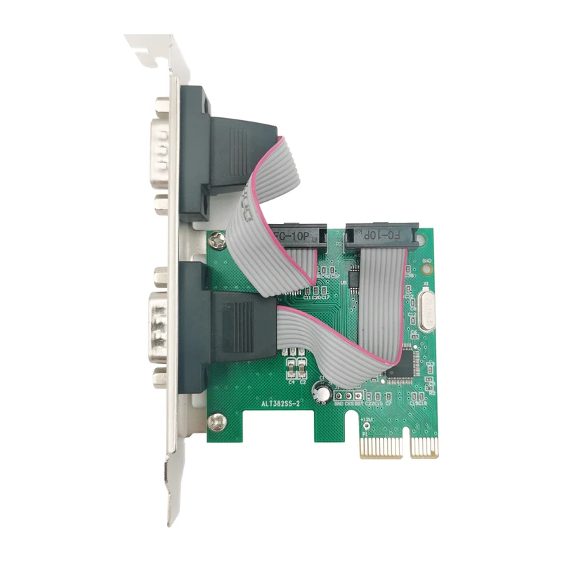 PCI-E Karte 2x RS232 DB9 Serielle Schnittstelle | euroharry