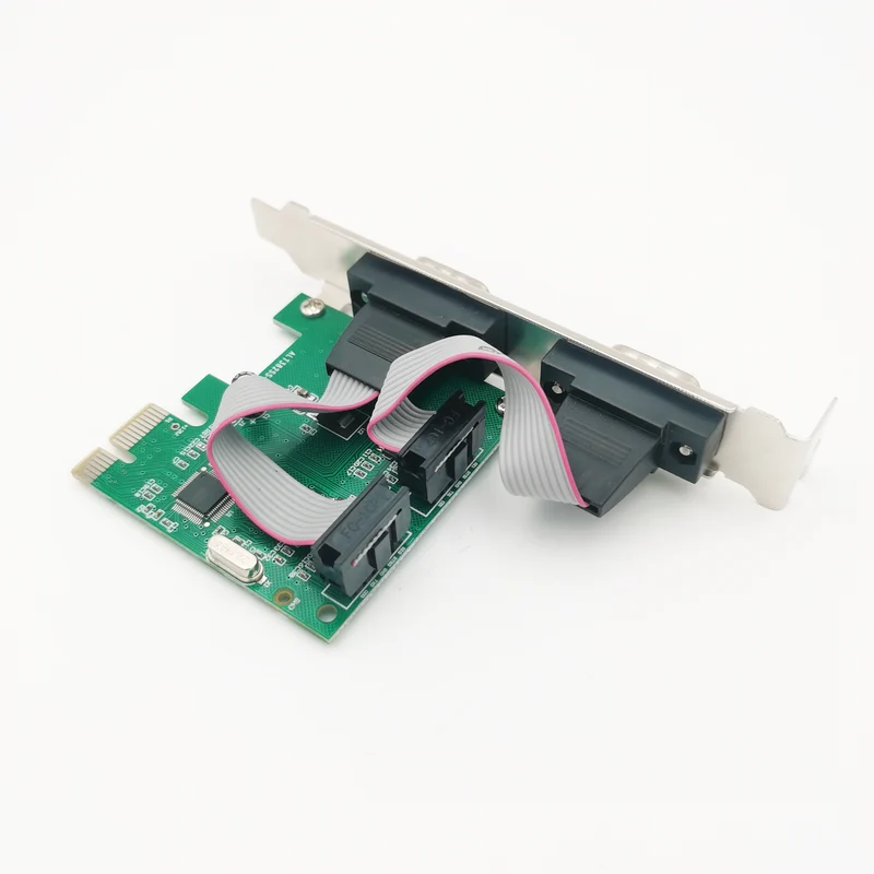 PCI-E Karte 2x RS232 DB9 Serielle Schnittstelle | euroharry