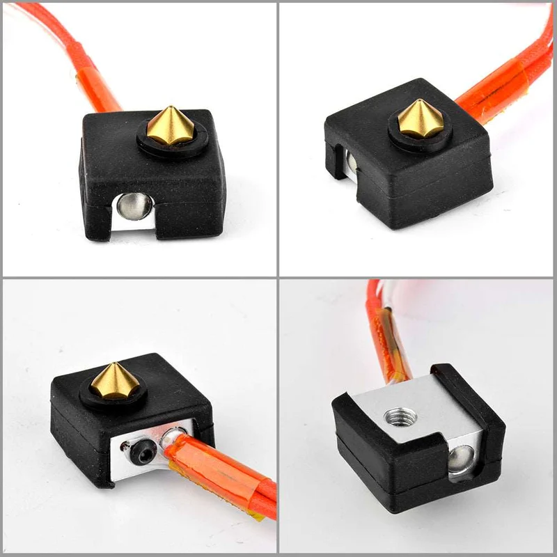 3D Drucker Silikonsocke MK8 Heizblock-Schutzhülle Silikonhülle | euroharry