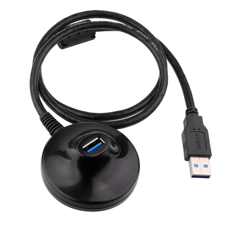 USB 3.0 Verlängerungskabel 80 cm mit Sockel | euroharry