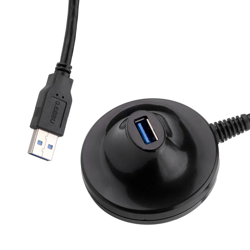 USB 3.0 Verlängerungskabel 80 cm mit Sockel | euroharry