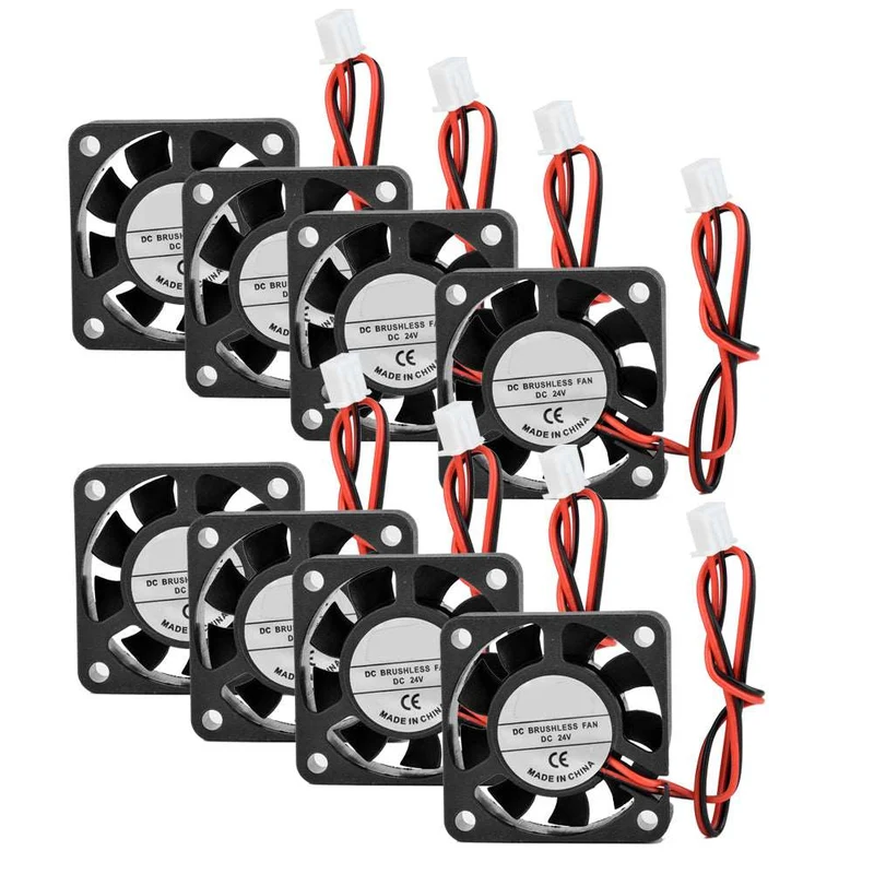 4× DC 24V 40×40mm Lüfter Kühler für 3D Drucker | euroharry