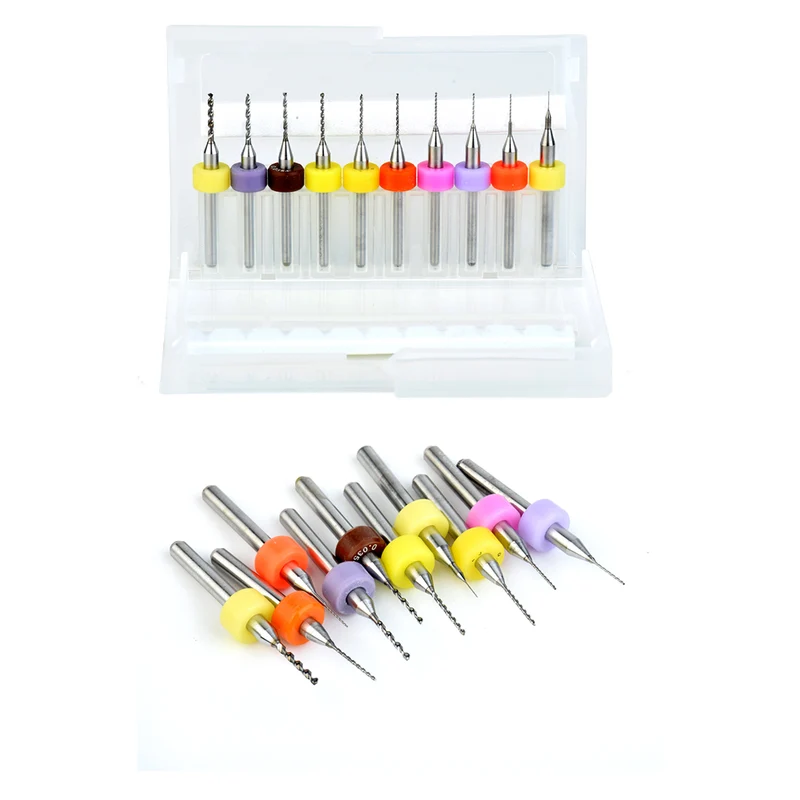 PCB-Bohrer-Set Wolframstahl Mikrospiralbohrer für 3D Drucker | euroharry