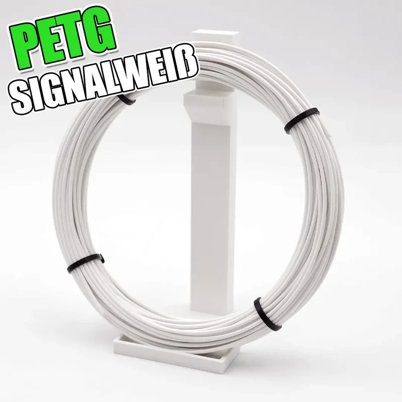 PETG Signalweiß Sample