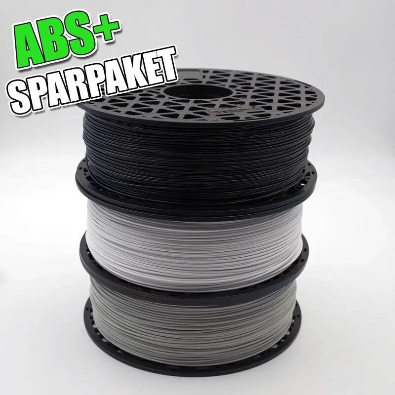 ‎‎‎ ABS+ Schwarz/Grau/Weiß Sparpaket