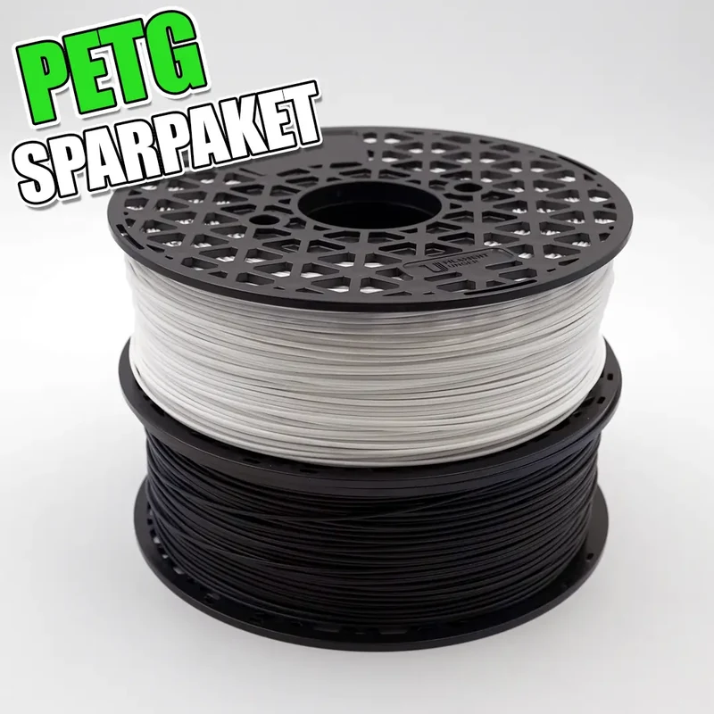PETG Schwarz/Weiß Sparpaket