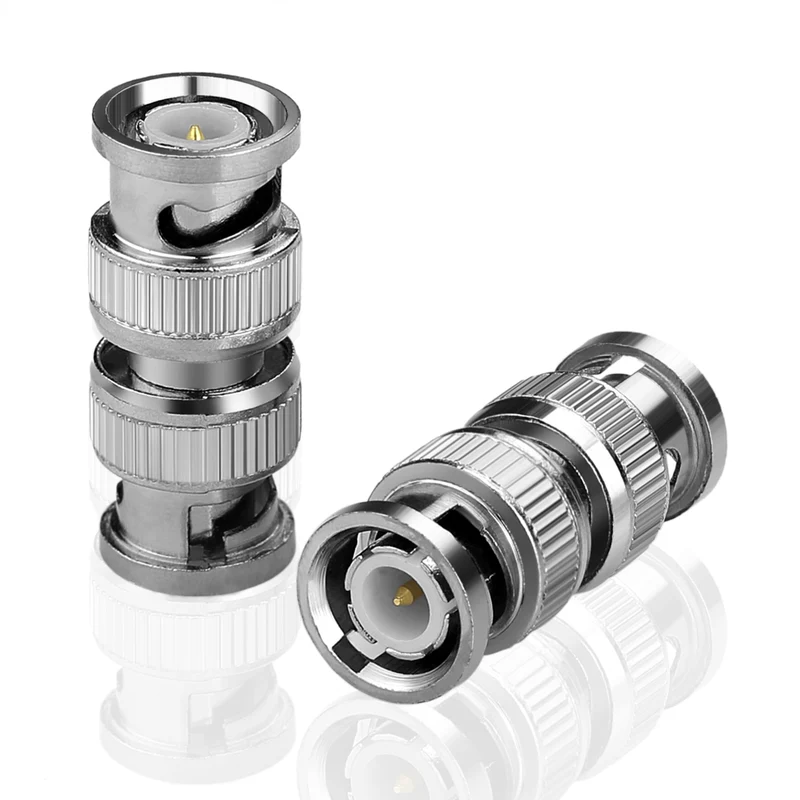 BNC Stecker auf Stecker Koaxial-Adapter CCTV – 5 Stück | euroharry