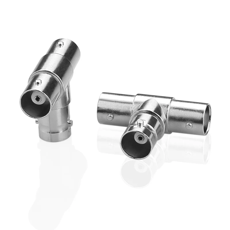 BNC-T Triple 3× Buchse Koaxial-Adapter – 5 Stück | euroharry