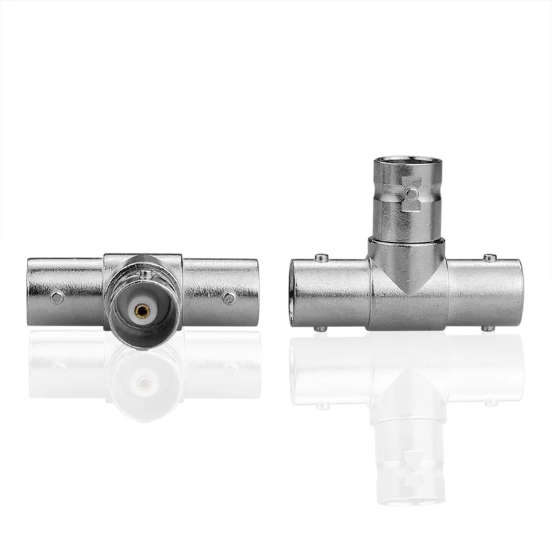 BNC-T Triple 3× Buchse Koaxial-Adapter – 5 Stück | euroharry
