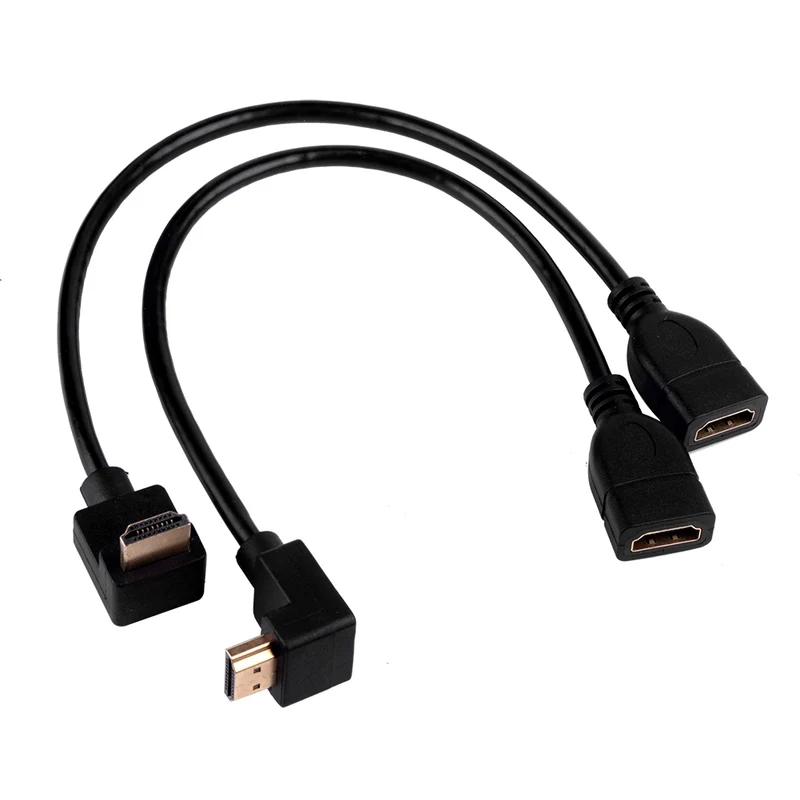 HDMI 90° Winkeladapter T-Form 30 cm | euroharry