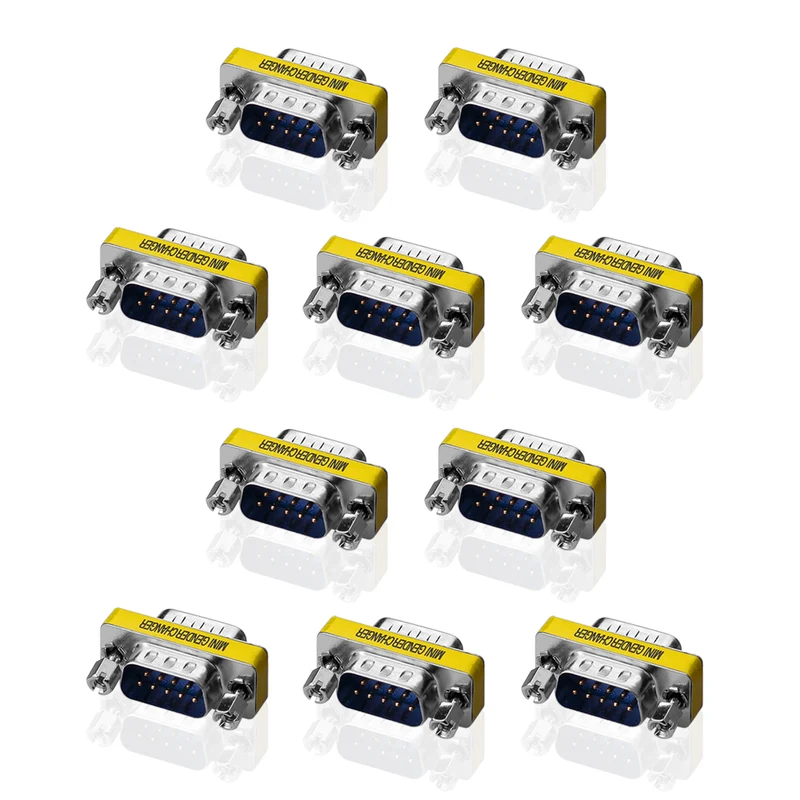 Gender Changer DB9 9 Pin Seriell RS232 D-SUB-Gender Konverter Buchse auf Buchse