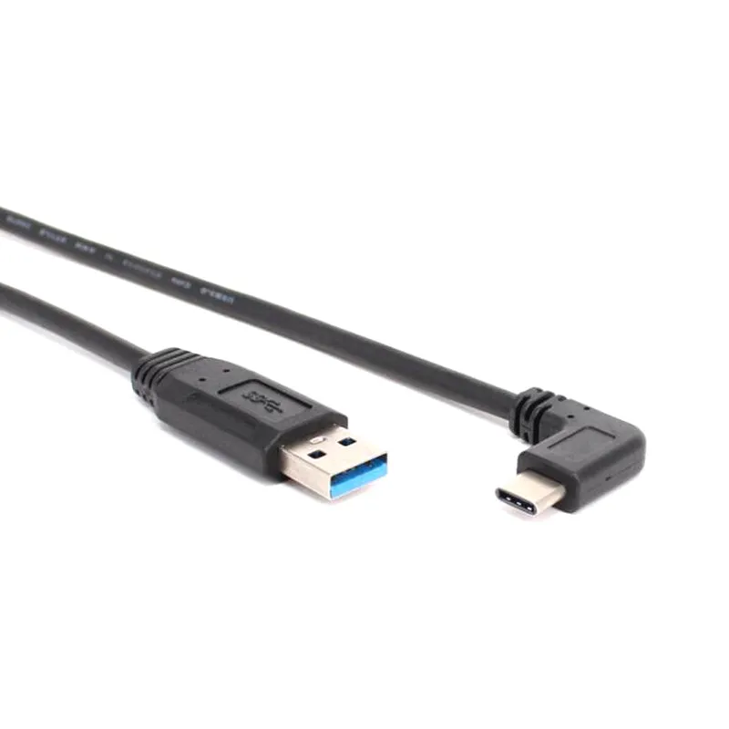 USB 3.0 auf USB-C 90° Winkelkabel 30 cm | euroharry