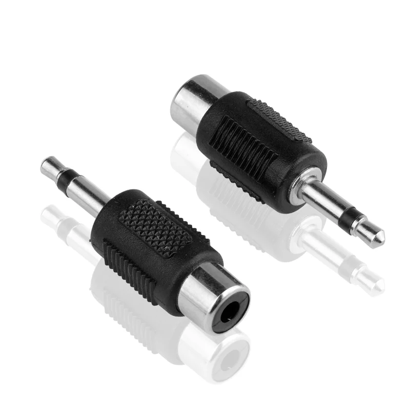 3,5 mm auf Mono-Cinch Adapterbuchse – 5 Stück | euroharry