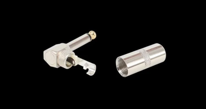 6,35 mm 90° Löt-Klinkenstecker – 2 Stück | euroharry