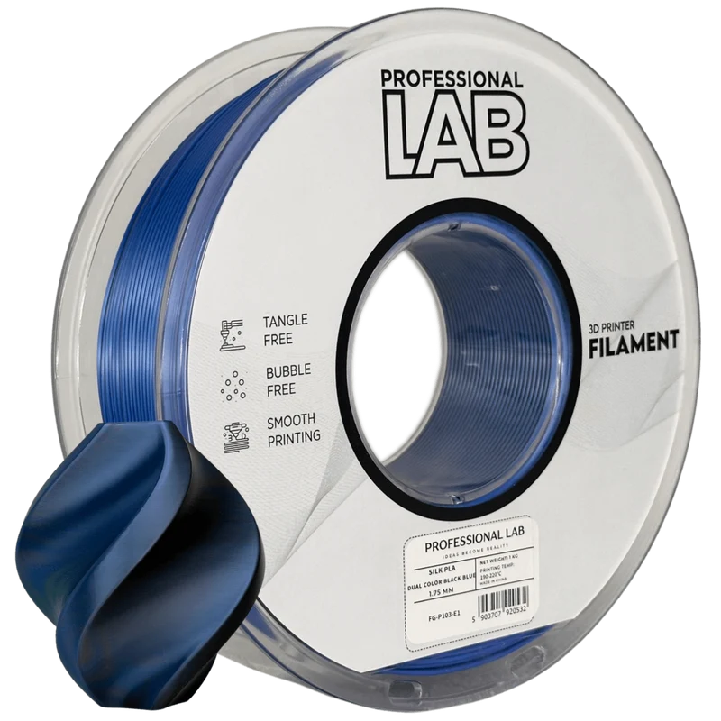 Professional Lab Silk PLA Dual Color Filament