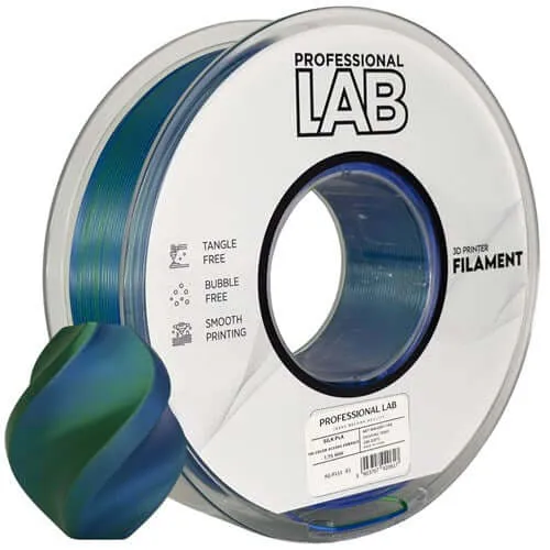 Professional Lab Silk PLA Dual Color Filament