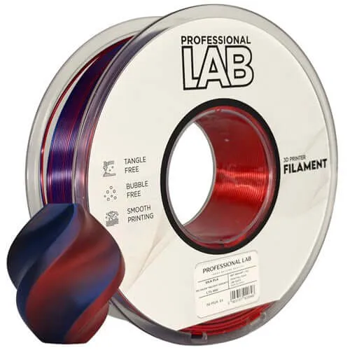 Professional Lab Silk PLA Dual Color Filament