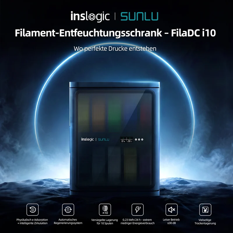 [Vorbestellung] FilaDC i10 Filament-Entfeuchtungsschrank