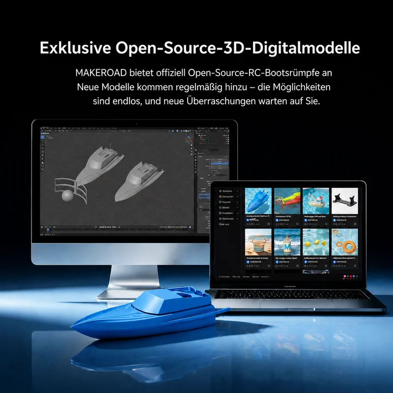 [Demnächst] Makeroad MakerKit RC-Boot Kit | MakerKit RC