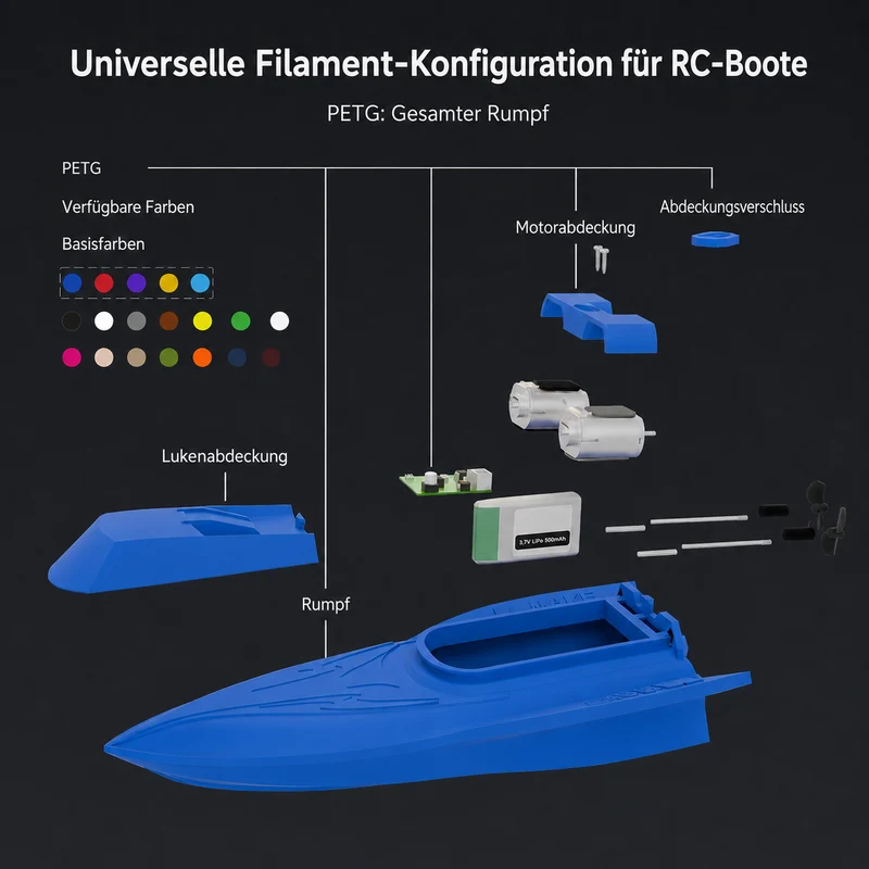 [Demnächst] Makeroad MakerKit RC-Boot Kit | MakerKit RC