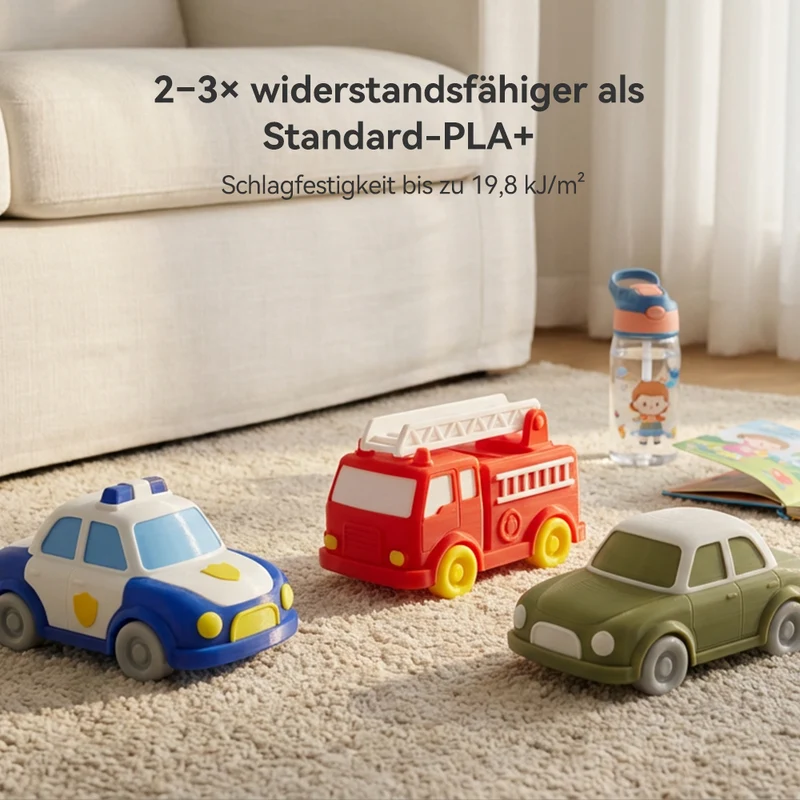 PLA+ 2.0, Verbessertes PLA+(PLA Plus), 3D Drucker Filament 1KG