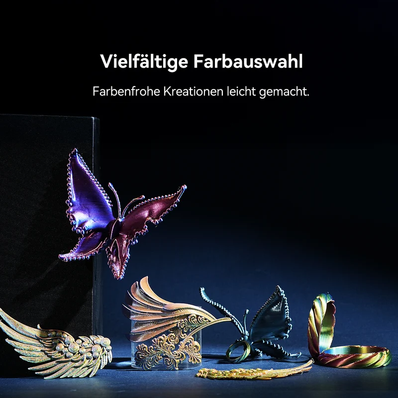 SUNLU Multi-Color SILK (Zweifarbig, Dreifarbig, Vierfarbig) Filament 1KG