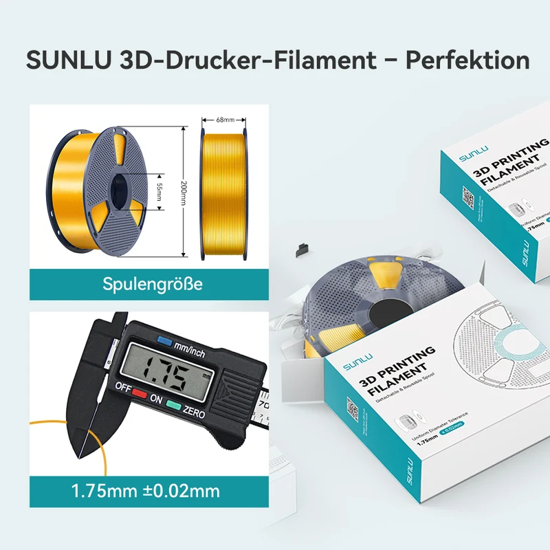 SILK PLA+ Filament 1KG