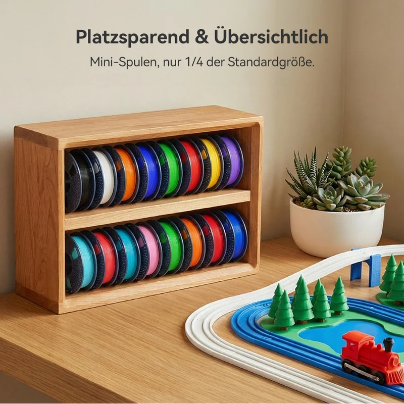 250g PLA, PLA+, PLA+2.0, PLA Meta Filament Bundle, 250g*8 Rollen Mehrfarbiges Filament-Bundle