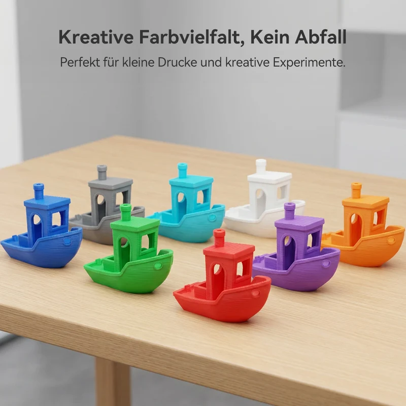250g PLA, PLA+, PLA+2.0, PLA Meta Filament Bundle, 250g*8 Rollen Mehrfarbiges Filament-Bundle