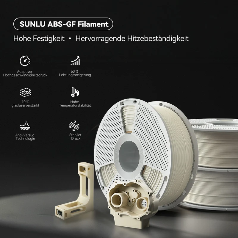 [15%OFF Flash Deal] ABS-GF 3D-Drucker-Filament 1KG
