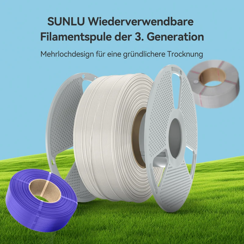 [15%OFF Flash Deal] PC (Polycarbonate) 3D Drucker Filament 1KG