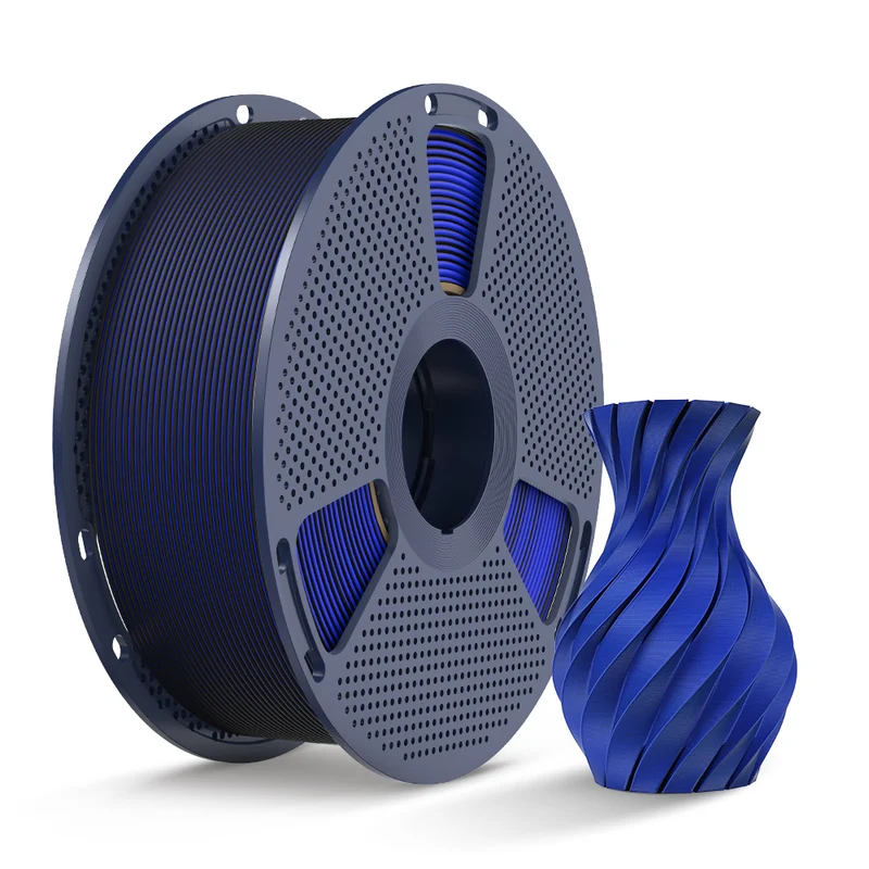 SUNLU PLA Matte Dual-Color 3D-Drucker Ästhetik-Filament 1KG, Nahtlose Zwei-Farb-Effekte & Weiches Matt-Finish