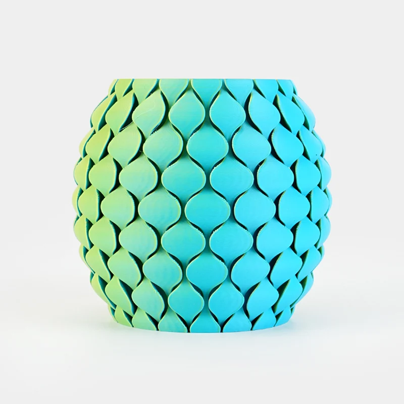 SUNLU PLA Matte Dual-Color 3D-Drucker Ästhetik-Filament 1KG, Nahtlose Zwei-Farb-Effekte & Weiches Matt-Finish