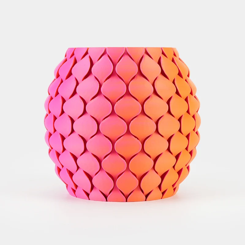 SUNLU PLA Matte Dual-Color 3D-Drucker Ästhetik-Filament 1KG, Nahtlose Zwei-Farb-Effekte & Weiches Matt-Finish
