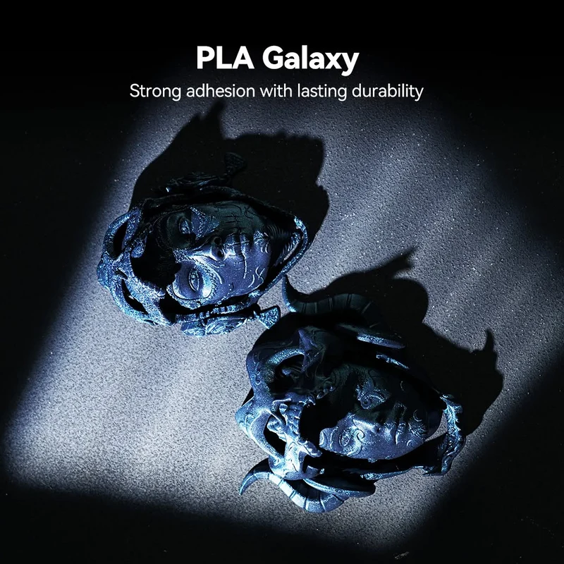 SUNLU PLA Galaxy Ästhetisches Filament 1KG, Farbwechselndes PLA-Filament, Funkelndes Ultrafines Perlmuttpulver