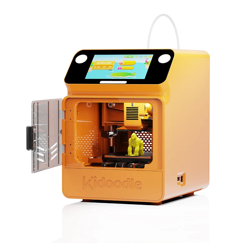 Kidoodle MiniBox A1: 3D-Drucker für Kinder, Entfesseln Sie Ihre Kreativität mit Kidoodle, 600mm/s hohe Geschwindigkeit, AutoLiv/Design Safe for Kids/5“ Touchscreen, Wi-Fi/App-Steuerung