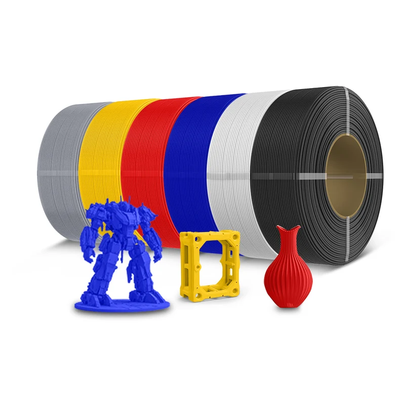 SUNLU Refill Filament 1KG, Nachfüll-Filament 1KG, PLA, PLA+, PLA+2.0, PETG Filament, Kompatibel mit 2025 SUNLU Mehrwegspulen der 3. Generation und BambuLab Mehrwegspulen, 1KG 1.75mm Filament