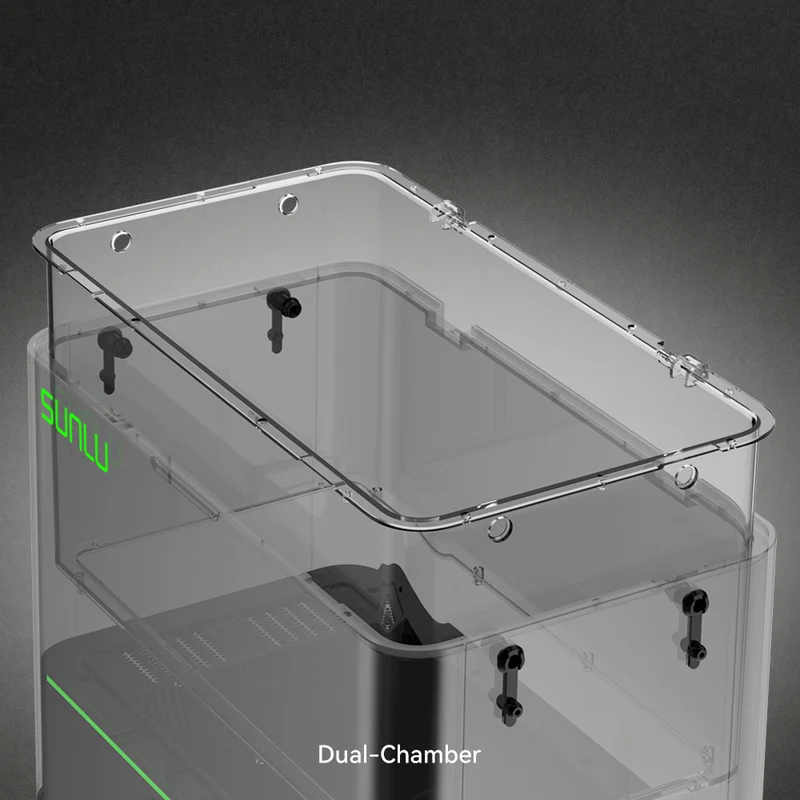 SUNLU FilaDryer E2, Bis zu 110℃, Professionelles Trocknen und Tempern, Geboren für technische 3D Druck Filamente