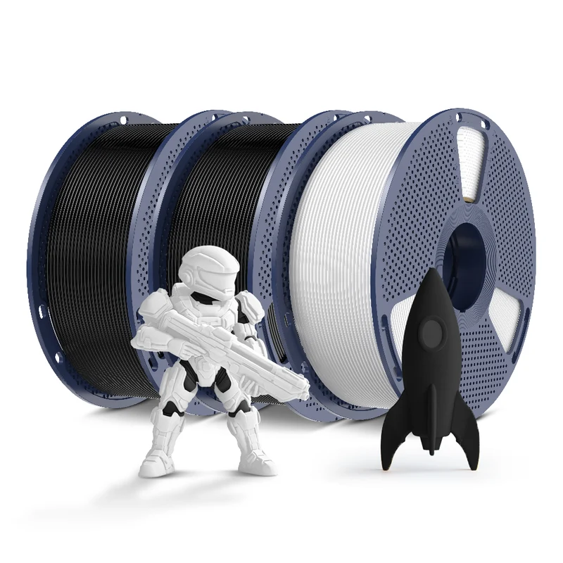 SUNLU PLA, PLA+, PLA Meta, PLA Matte, Rainbow, Multi-color Silk 3KG Mehrfarbiges Filament Bündel