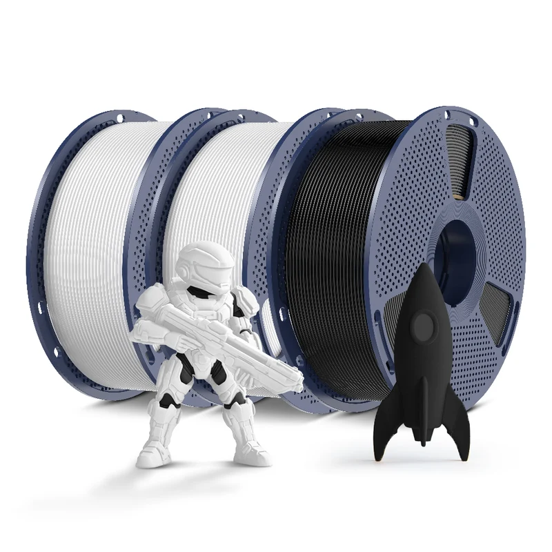 SUNLU PLA, PLA+, PLA Meta, PLA Matte, Rainbow, Multi-color Silk 3KG Mehrfarbiges Filament Bündel