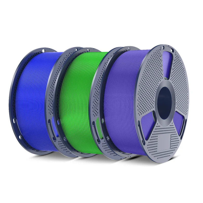 SUNLU PLA, PLA+, PLA Meta, PLA Matte, Rainbow, Multi-color Silk 3KG Mehrfarbiges Filament Bündel