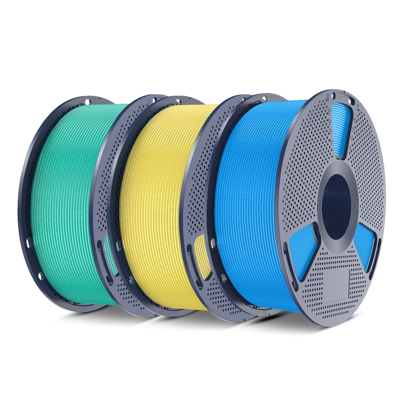 SUNLU PLA, PLA+, PLA Meta, PLA Matte, Rainbow, Multi-color Silk 3KG Mehrfarbiges Filament Bündel