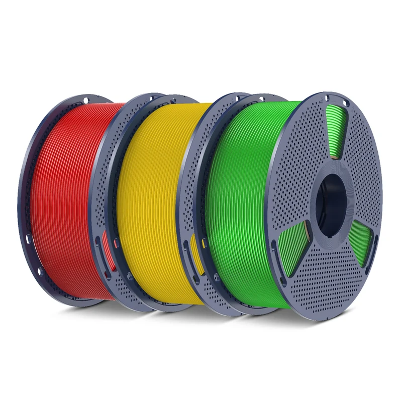 SUNLU PLA, PLA+, PLA Meta, PLA Matte, Rainbow, Multi-color Silk 3KG Mehrfarbiges Filament Bündel