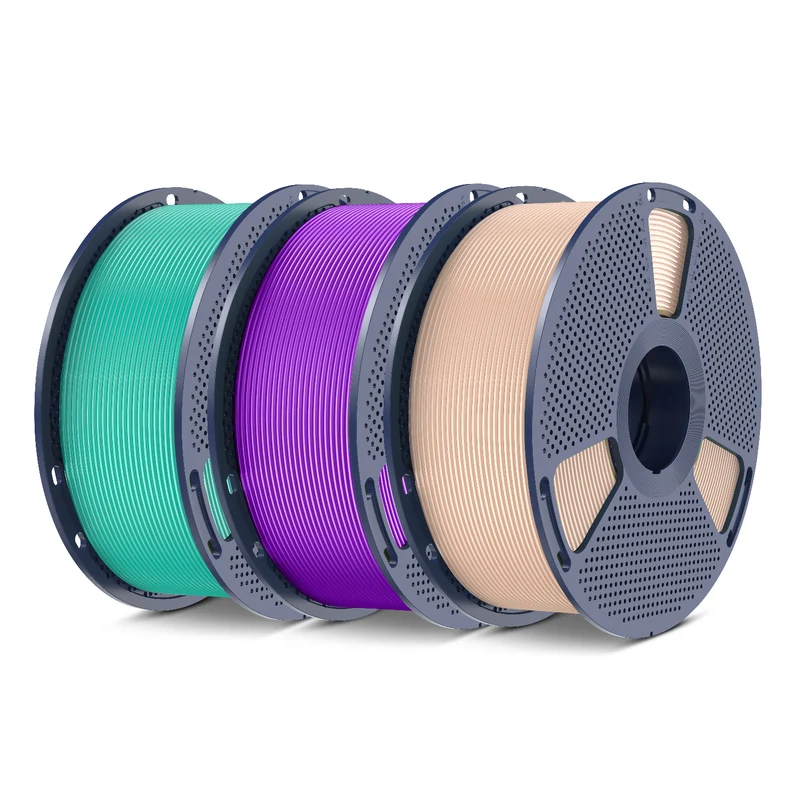 SUNLU PLA, PLA+, PLA Meta, PLA Matte, Rainbow, Multi-color Silk 3KG Mehrfarbiges Filament Bündel