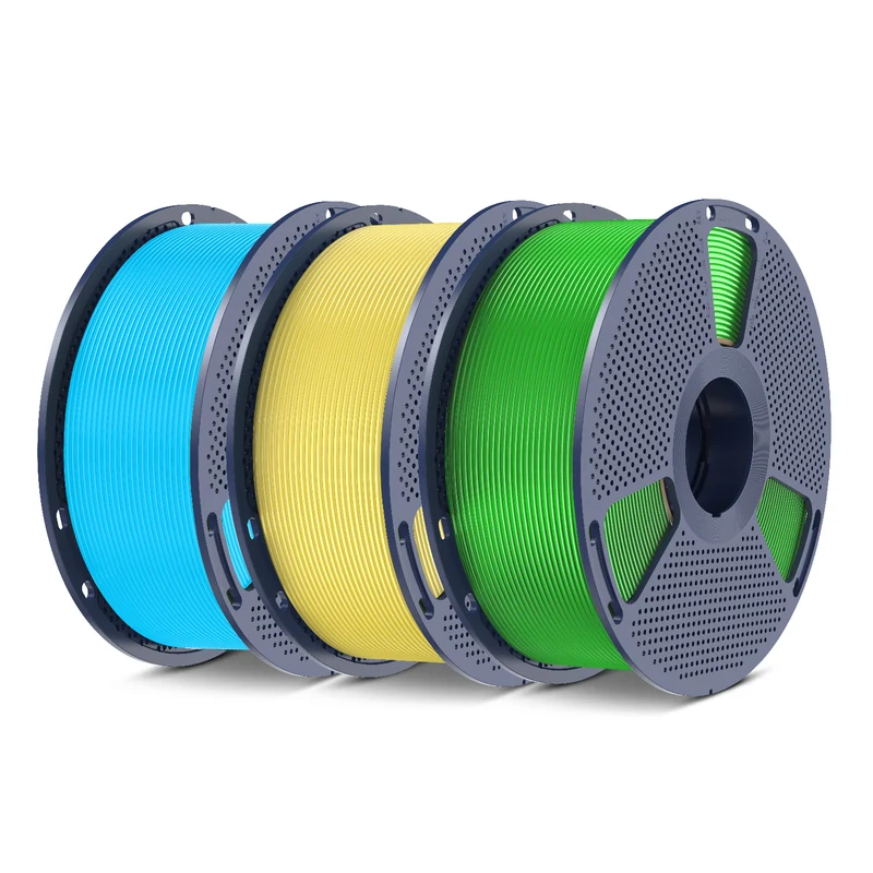 SUNLU PLA, PLA+, PLA Meta, PLA Matte, Rainbow, Multi-color Silk 3KG Mehrfarbiges Filament Bündel