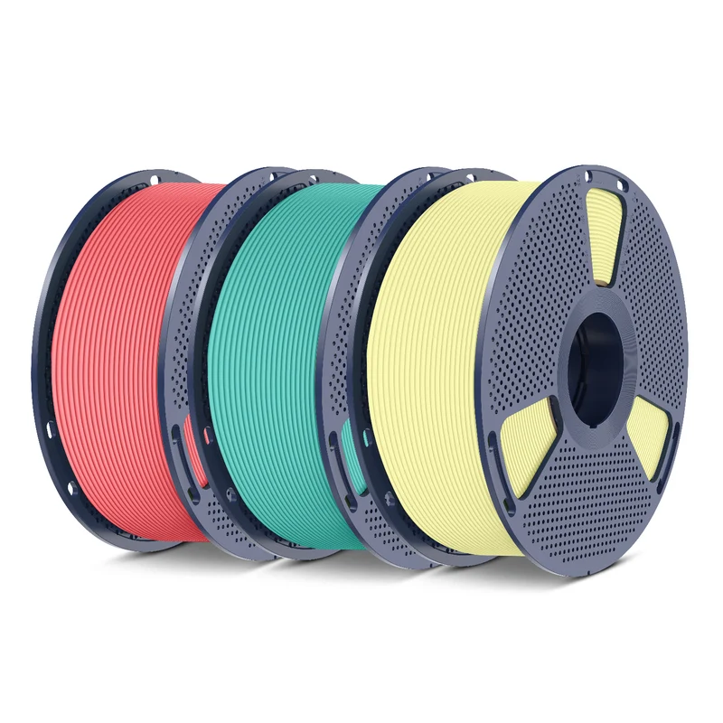 SUNLU PLA, PLA+, PLA Meta, PLA Matte, Rainbow, Multi-color Silk 3KG Mehrfarbiges Filament Bündel